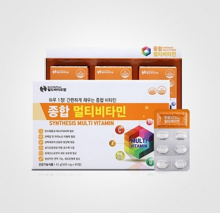 월드바이오팜 종합 멀티비타민 (500mg x 90정)