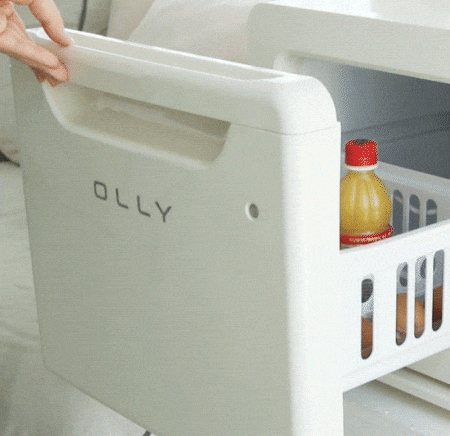 올리 미니 냉장고 소형 원룸 일반 레트로 OLR02