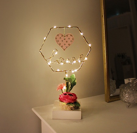 하트 러브 LED 무드등 - Heart love LED lights